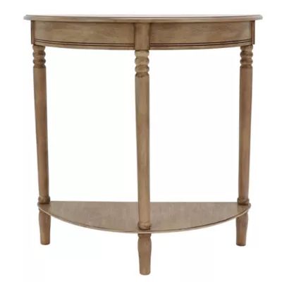 Decor Therapy® Half-Round Accent Table in Sahara | Bed Bath & Beyond