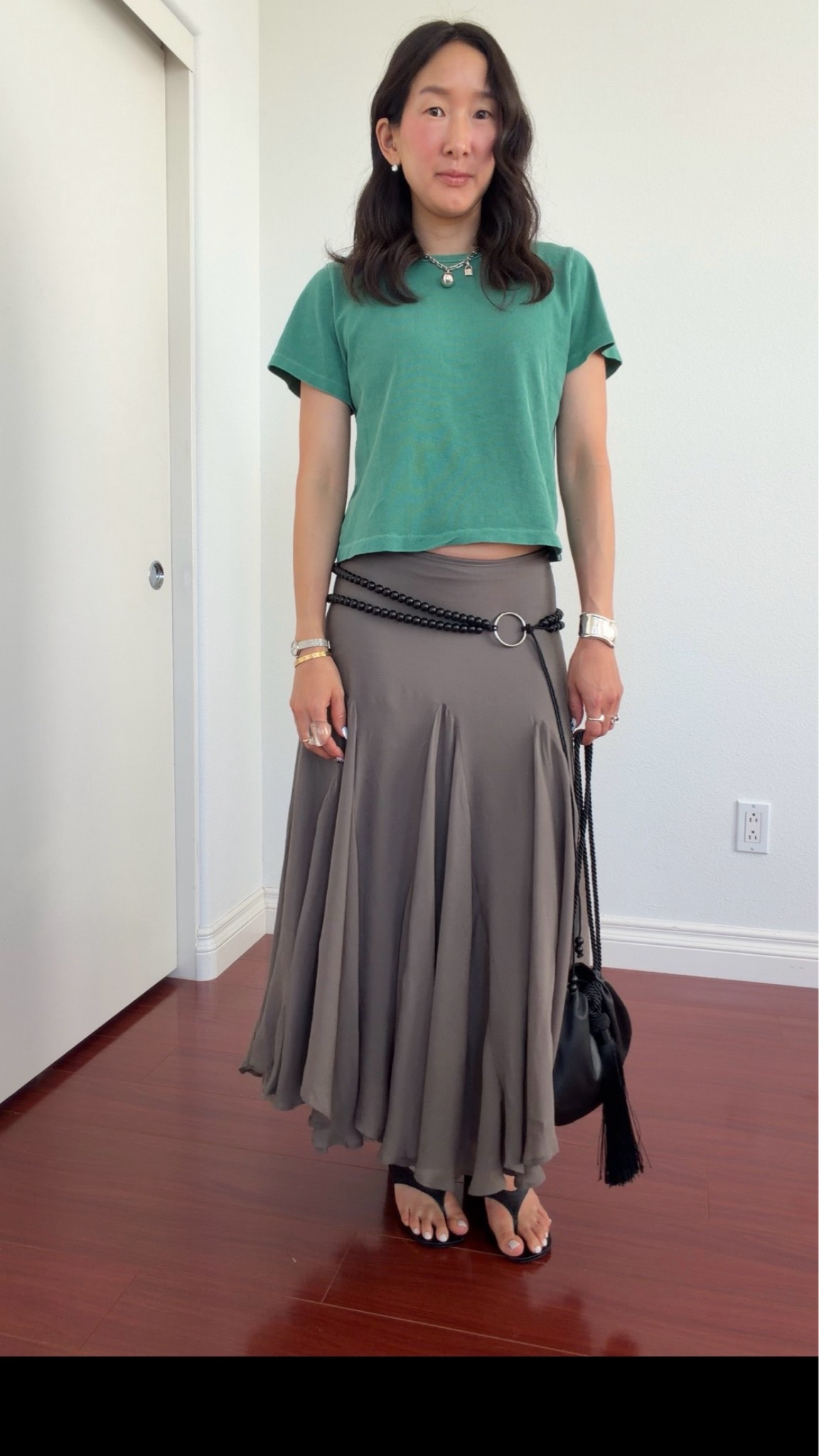 Bag and shoes in shop my, wearing xs in skirt