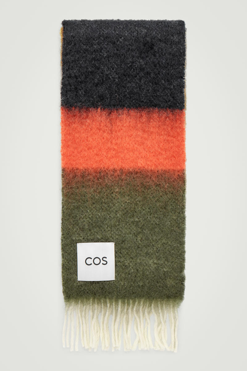 Mohairschal In Colour-Block-Optik | COS (EU)