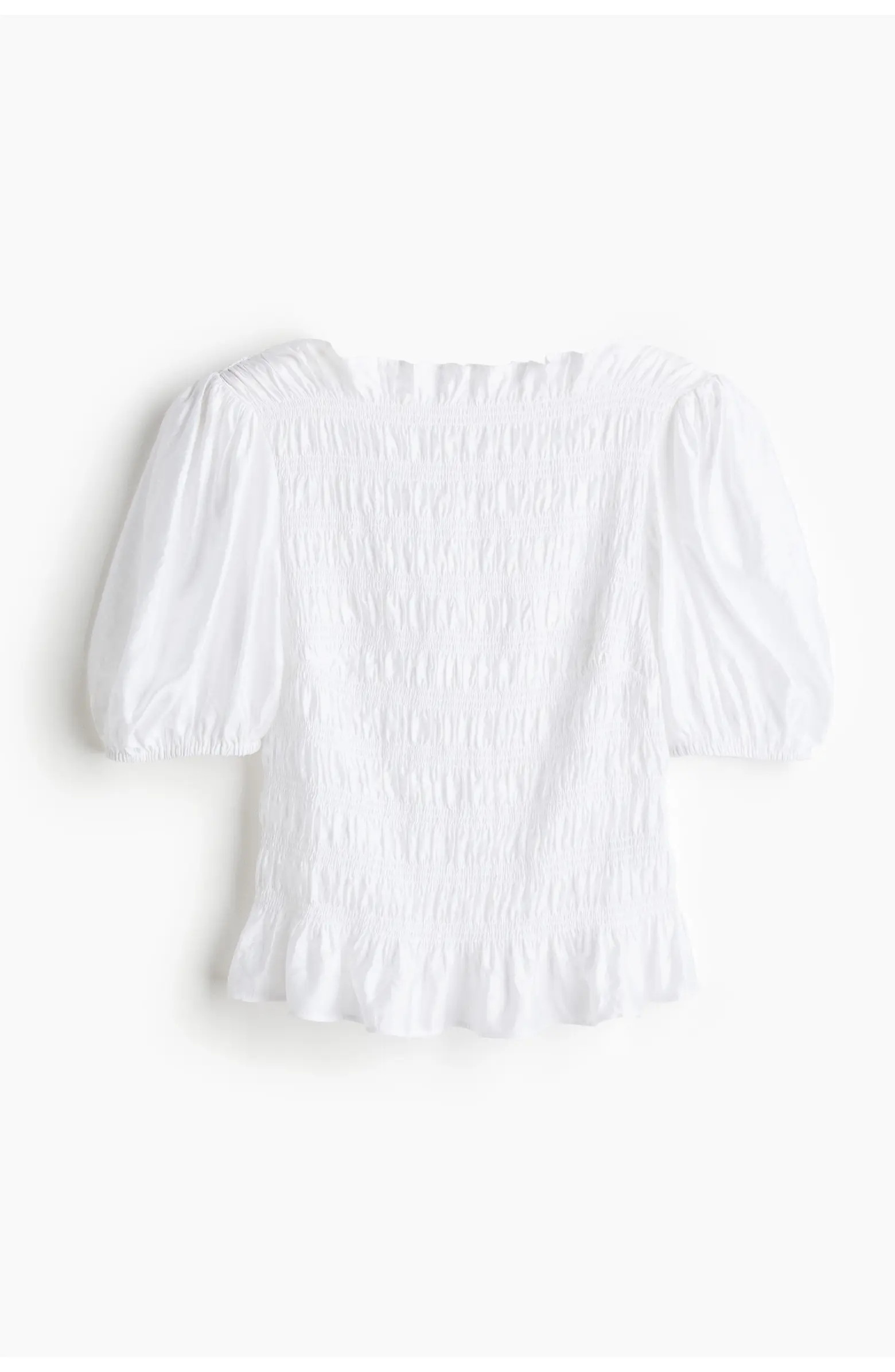 H&M Smocked Blouse | Nordstrom | Nordstrom