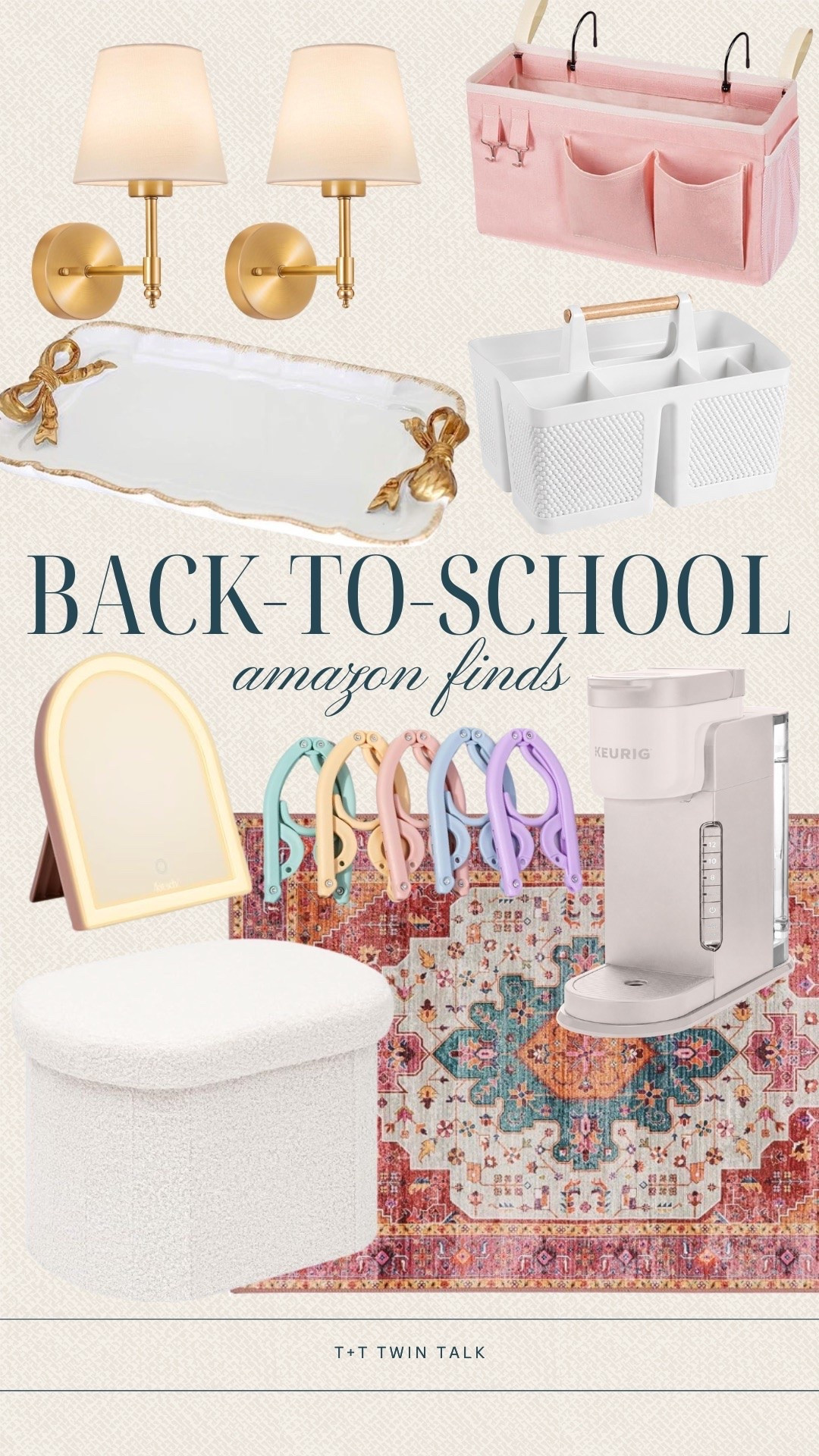 Turn your dorm into a space that's both functional and inviting with these Amazon finds. Thoughtful storage, everyday essentials, and cozy accents help make move-in and daily life a little easier. These are the kinds of pieces you'll be glad you packed.

#LTKSeasonal #LTKOver40 #LTKHome