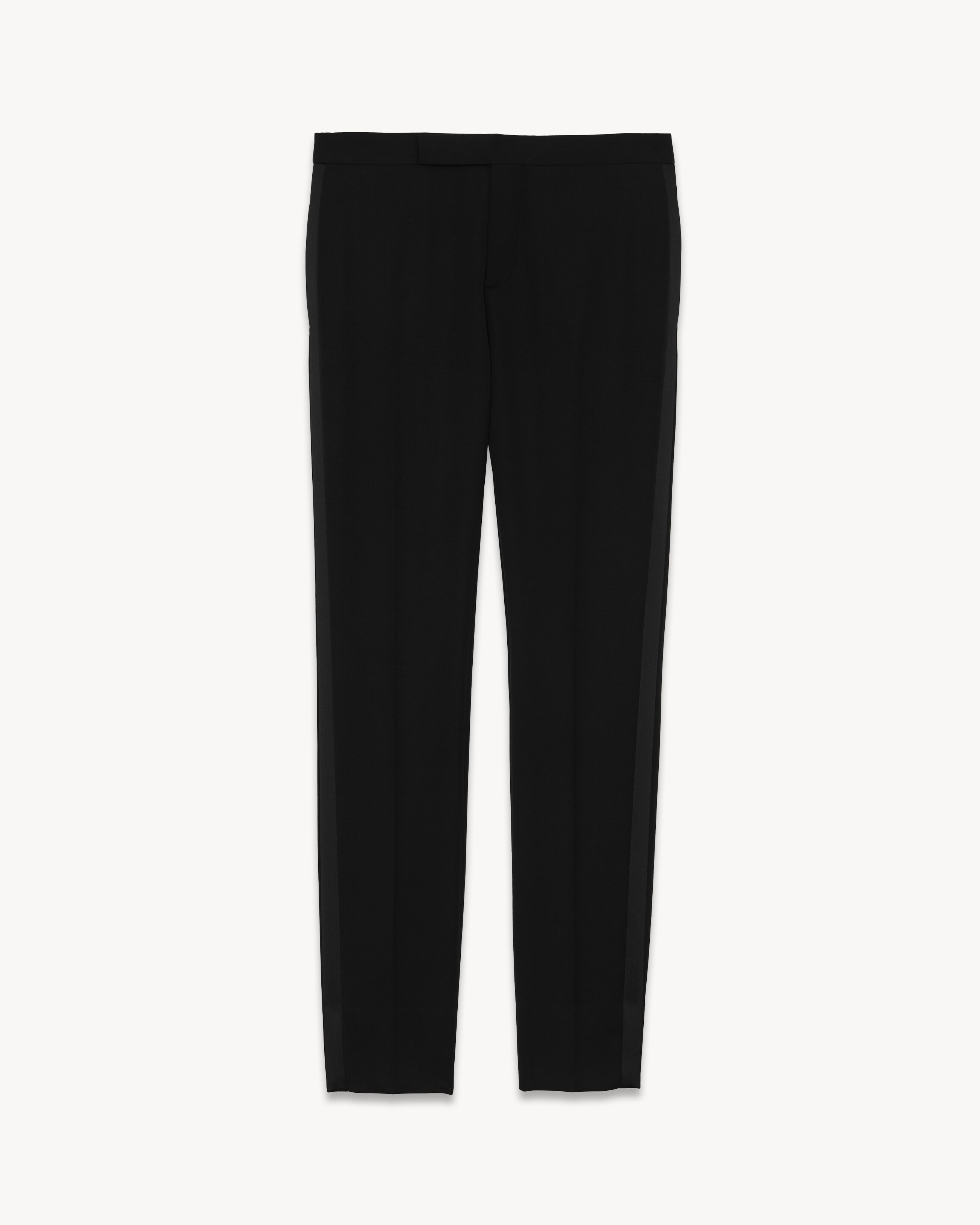 tuxedo pants in grain de poudre | Saint Laurent Inc. (Global)