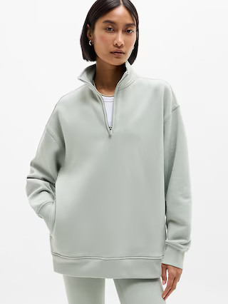 Forever Fleece 1/4 Zip Sweatshirt | Athleta
