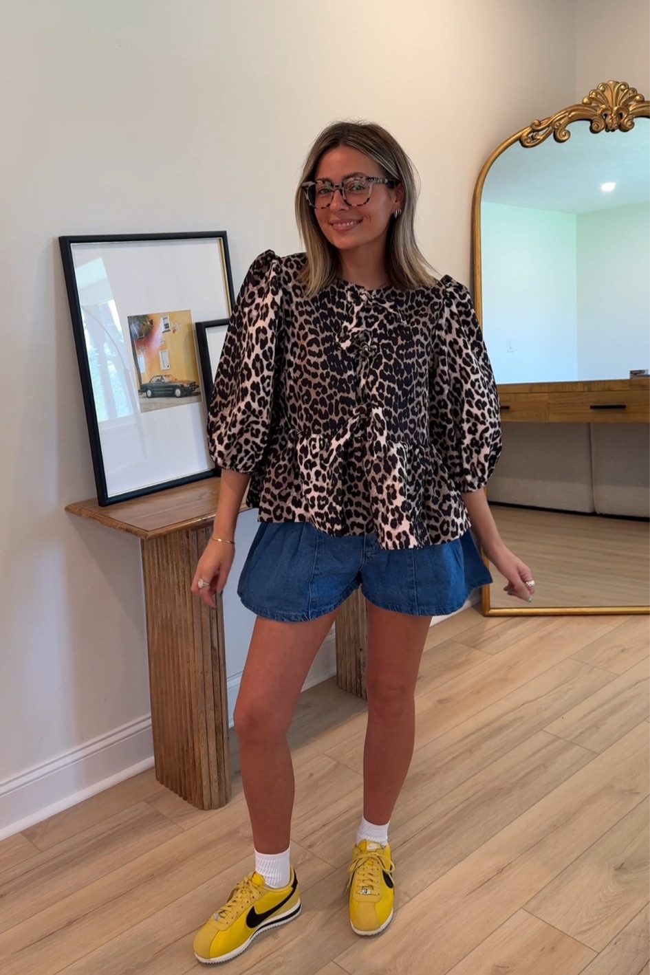 I am wearing size small in the top. And size 4 in the shorts. I’m usually a size 0 these shorts runs small!

#LTKfindsunder100 #LTKstyletip #LTKfindsunder50