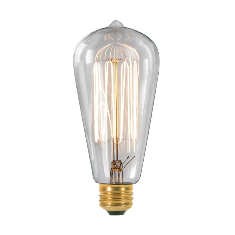 60 Watt A19 Incandescent, Dimmable  Light Bulb, Warm White (2700K) E26 Base | Wayfair North America