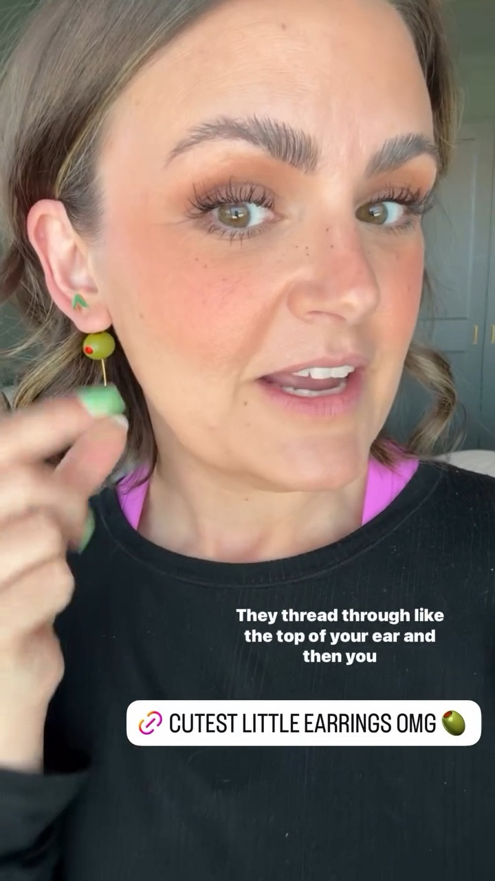 Cutest little earrings! 🫒 

Under $30, jewelry gift idea @Anthropologie 

#LTKMothersDay #LTKSaleAlert #LTKstorytime