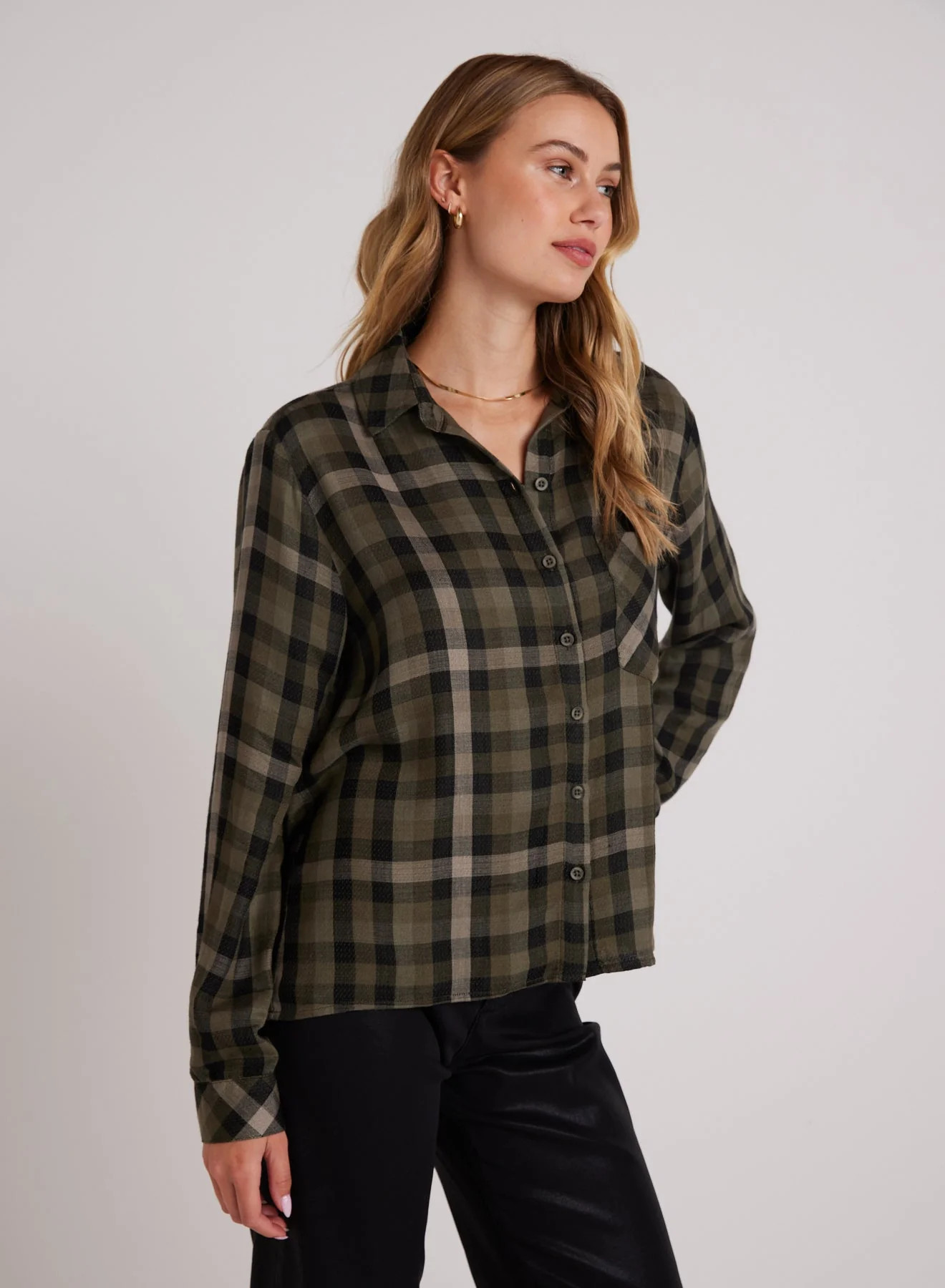 SLOUCHY POCKET BUTTON DOWN OLVPD - Bella Dahl | Bella Dahl