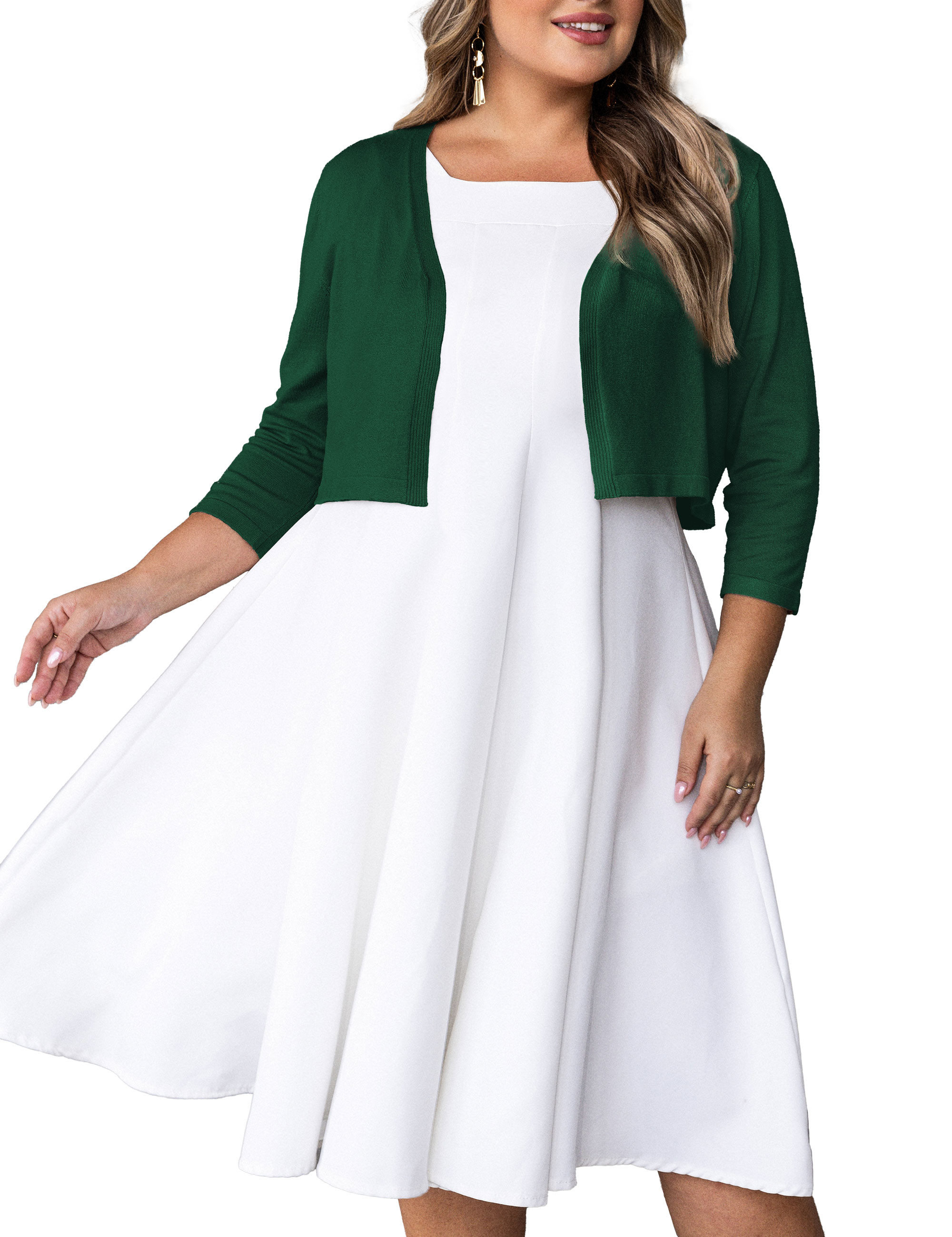 Free Assembly Su\u00e9ter de Algod\u00f3n para Mujer y Mujer Talla Plus con Cuello Enrollado y Ma... | Walmart (US)