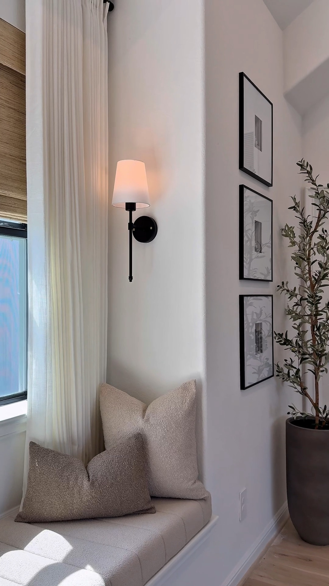 Total game changer! 🙌 These waterproof cushions are fully customizable—even down to the thickness. Choose from 12 colors, 2 shapes, 6 thicknesses, and 99+ sizes to get the perfect fit for your space.

✨ My design picks:
	- Cushion: 4.5” thickness, Beige 2
	- Blinds: Color #Ln36 Beige, Inside Mount, 100% Blackout White Liner, No Edge Binding
	- Curtains: Natural, 40W x 84L

Create your perfect combo and style your space your way! ✨
👉 Tap the link to shop and customize yours today!

#LTKSaleAlert #LTKStyleTip #LTKHome