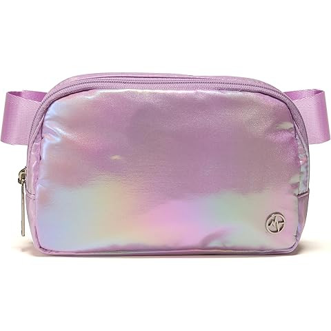 Pander Belt Bag Large 2L, Nylon Fanny Pack Purse for Women and Men with Adjustable Strap | Amazon (US)