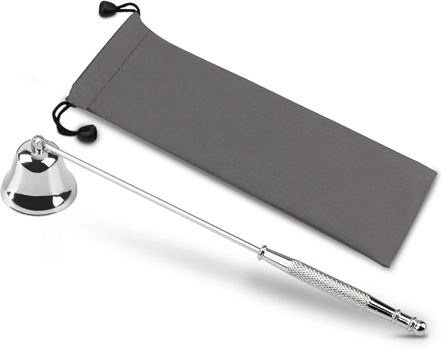 GOSGOONE Candle Snuffer, Elegant Candle Extinguisher with Long Handle, Hinged Candlesnuffers Wick... | Amazon (US)