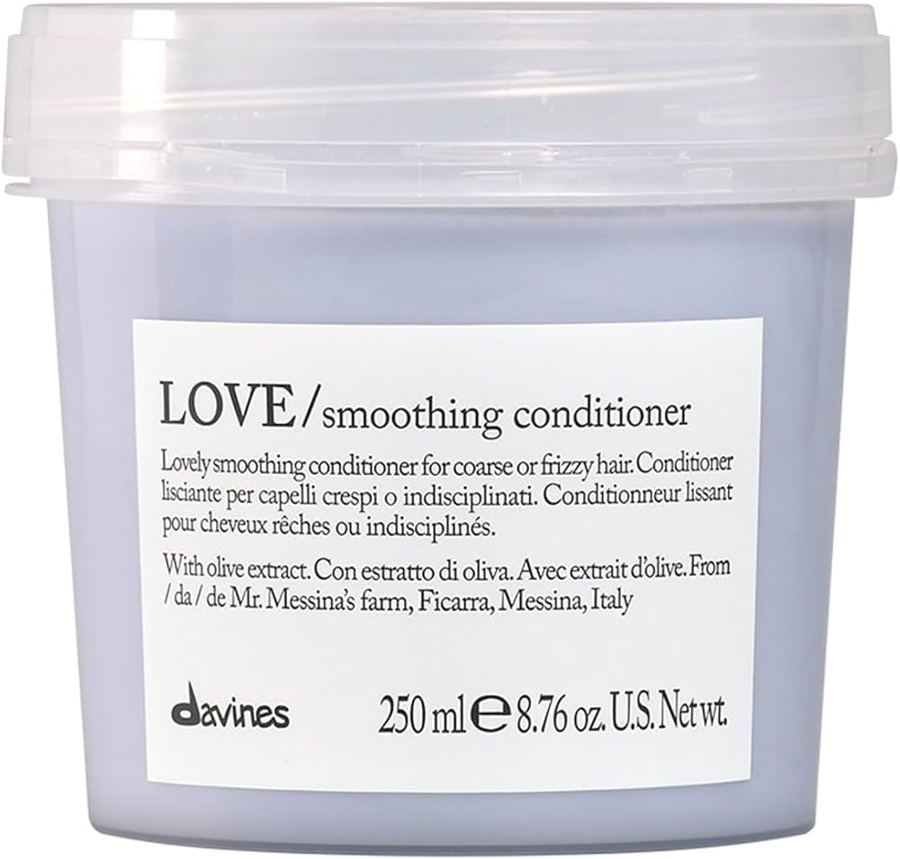 Davines LOVE Smoothing Conditioner, Smoothing Formula for Frizzy or Coarse Hair, Soften and Nouri... | Amazon (US)