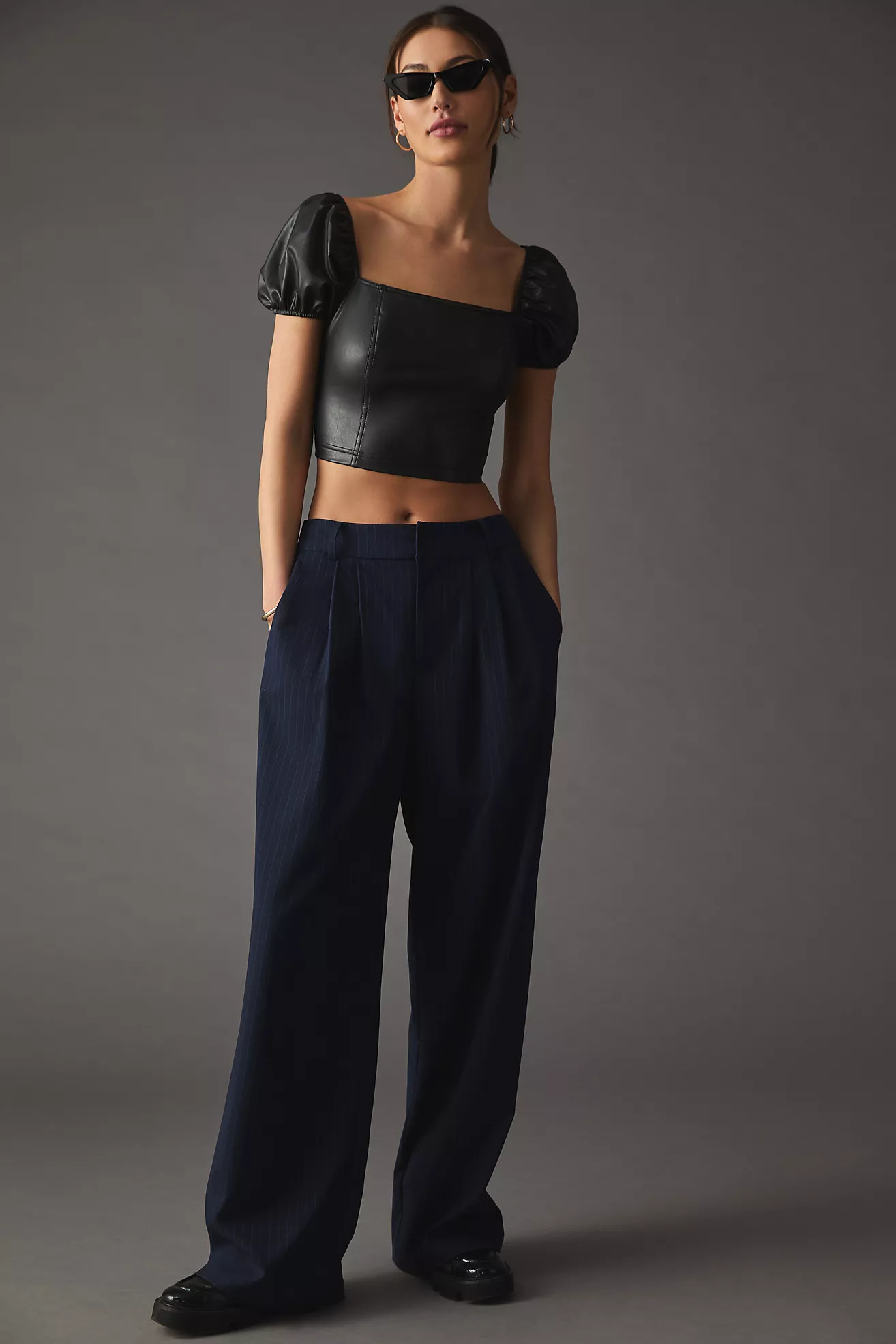 Avec Les Filles Pleated Trousers | Anthropologie (US)