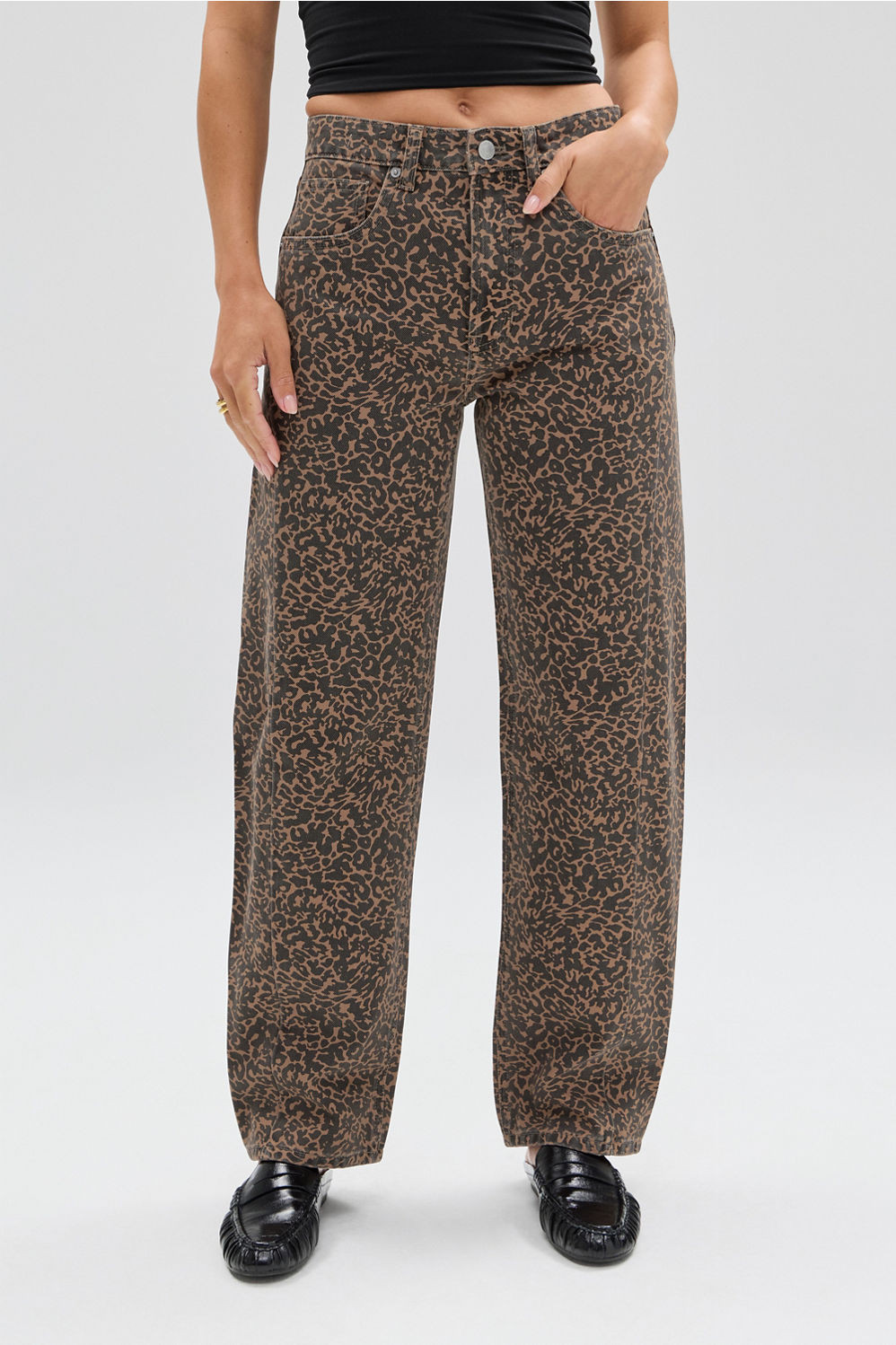 High Rise Barrel Jean (136)LIMITED TIME OFFER: $29.00Non-Member: $164.95 | Fabletics