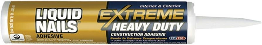 Liquid Nails - 414607 LN-907 Extreme Heavy Duty Construction Adhesive (LN-907) 10 oz | Amazon (US)