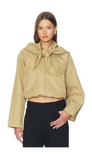 Heidi Jacket in Military Khaki | Revolve Clothing (Global)