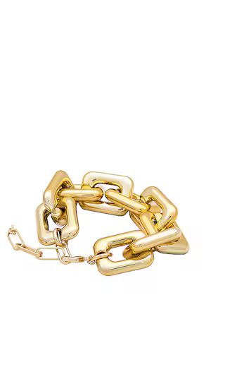 Chunky Chain Bracelet in Gold | Revolve Clothing (Global)