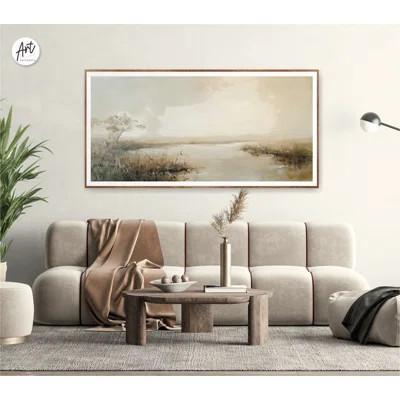 Farmhouse Decor, Farmhouse Wall Art, Cabin Decor, Extra Large Print, Aesthetic Wall Art, Nature Landscape | Wayfair North America