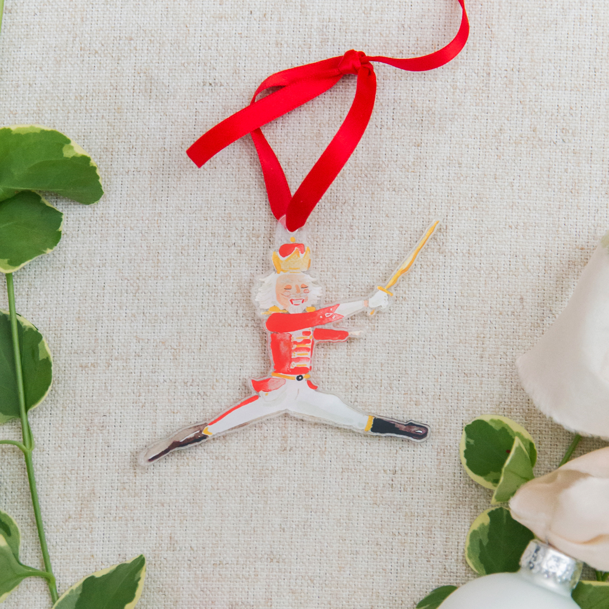 Classic Nutcracker Watercolor Ornament — Simply Jessica Marie | Simply Jessica Marie