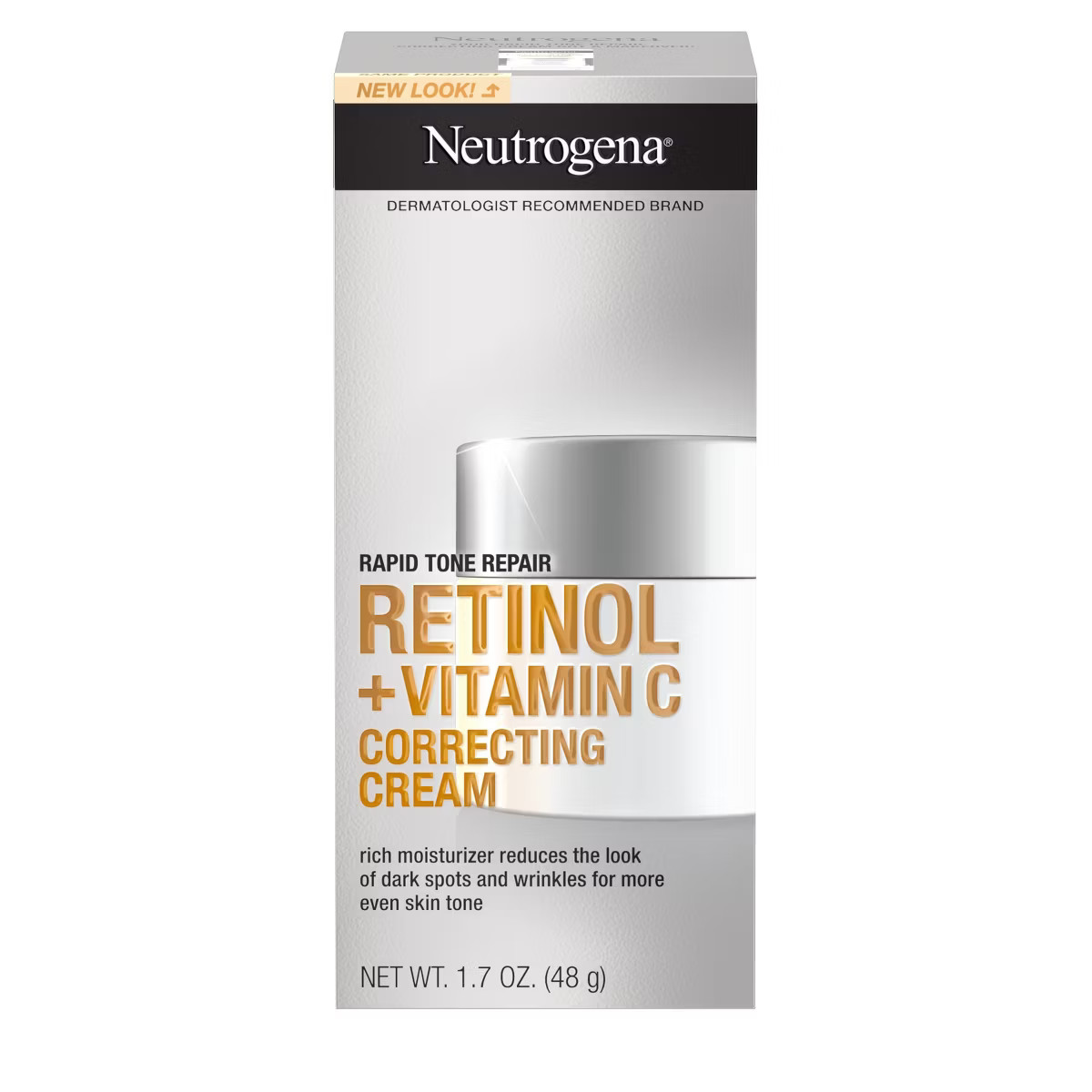 Neutrogena Rapid Tone Repair Retinol + Vitamin C Face and Neck Cream - 1.7oz | Target