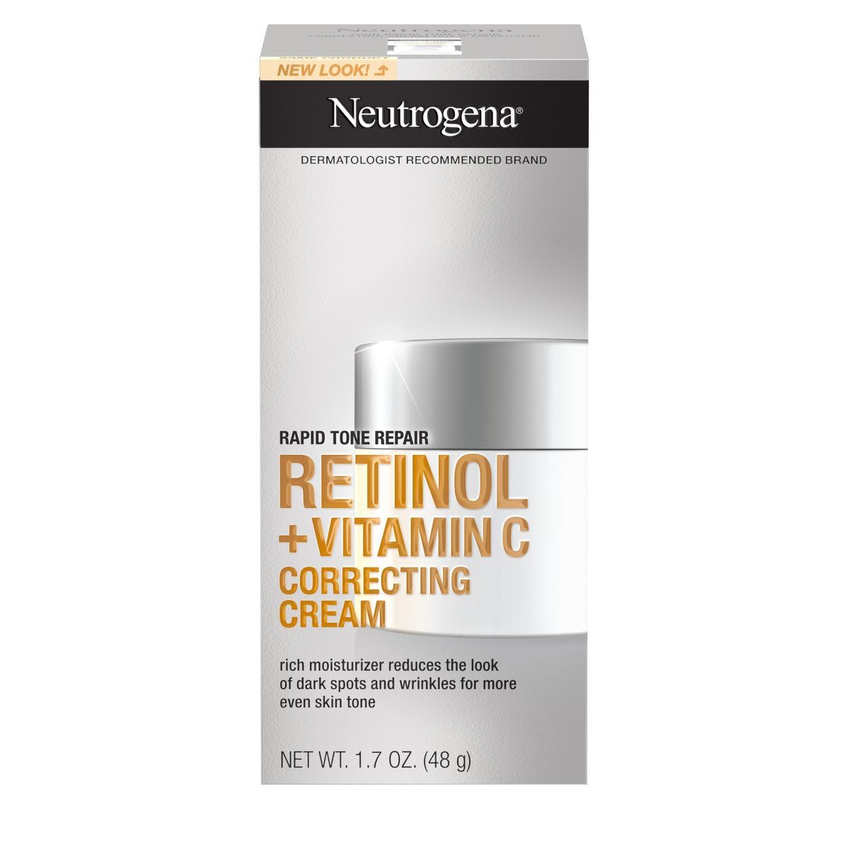 Neutrogena Rapid Tone Repair Retinol + Vitamin C Face and Neck Cream - 1.7oz | Target
