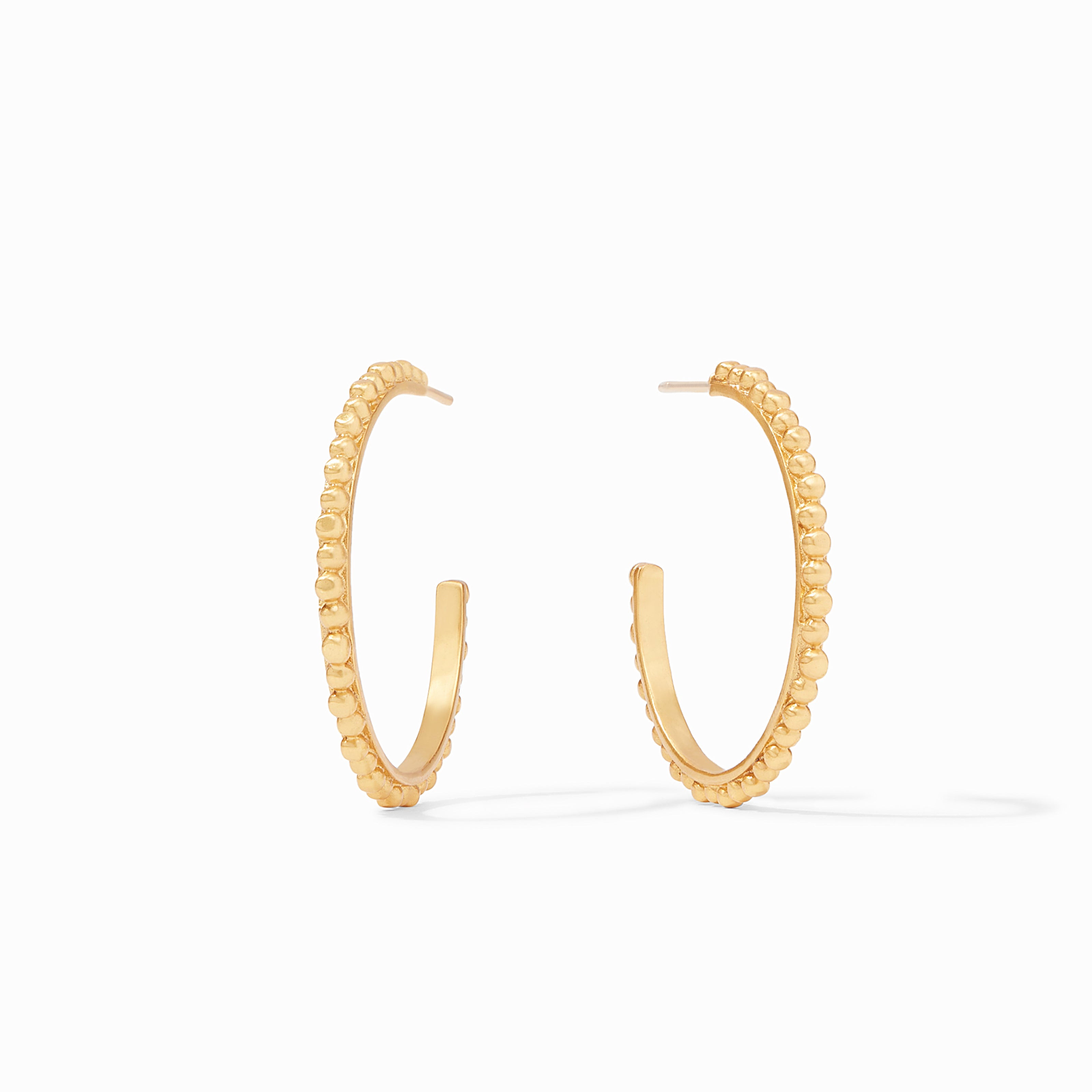 Colette Bead Gold Hoop Earrings | Julie Vos | Julie Vos