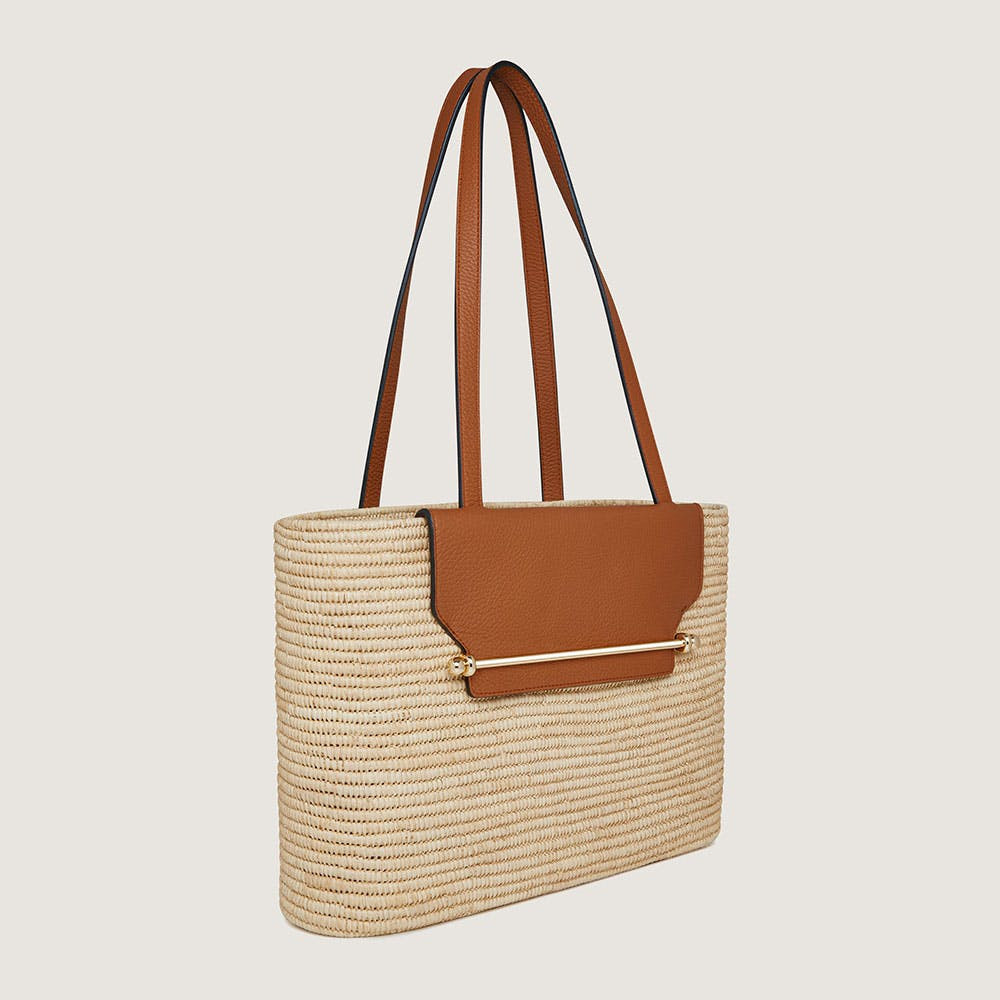 The Strathberry Basket (Medium) - Natural / Tan | Strathberry
