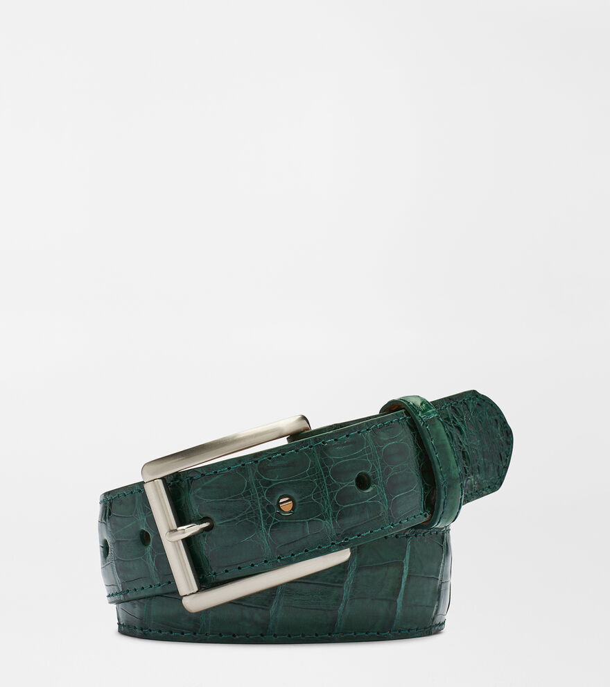 Matte Crocodile Belt | Peter Millar