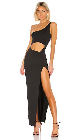 Erla Cutout Maxi Dress in Black | Revolve Clothing (Global)
