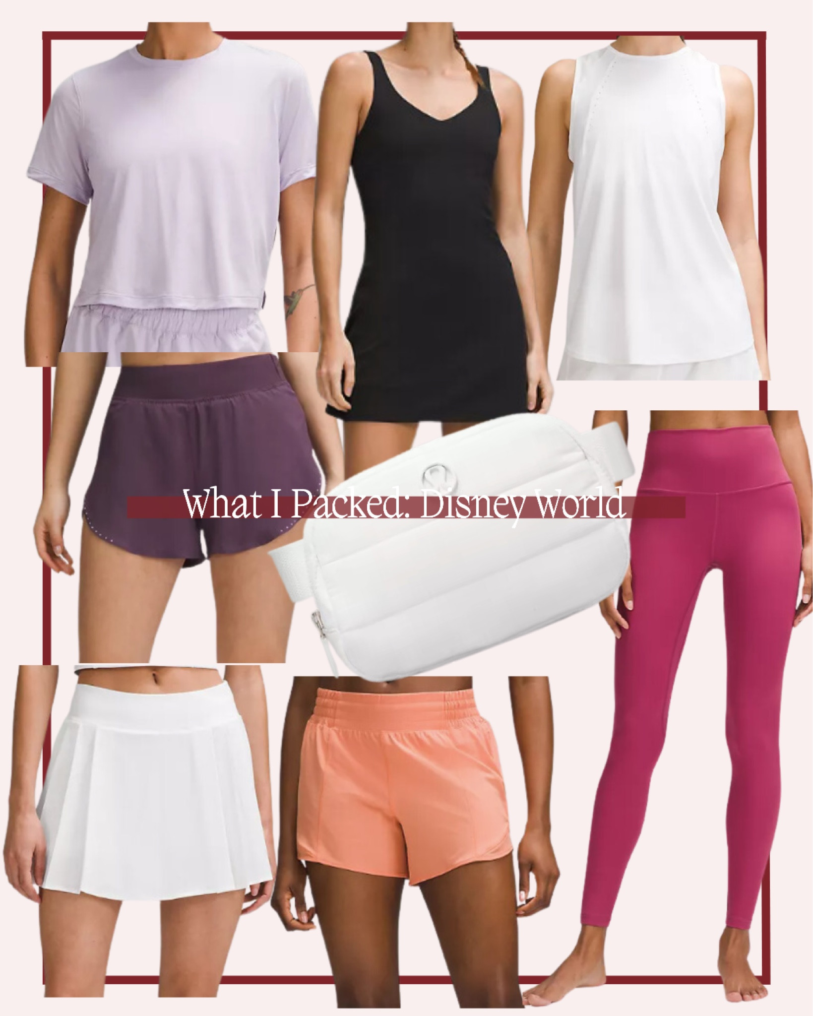 What I packed to Disney ✨

#LTKstyletip #LTKtravel #LTKfitness