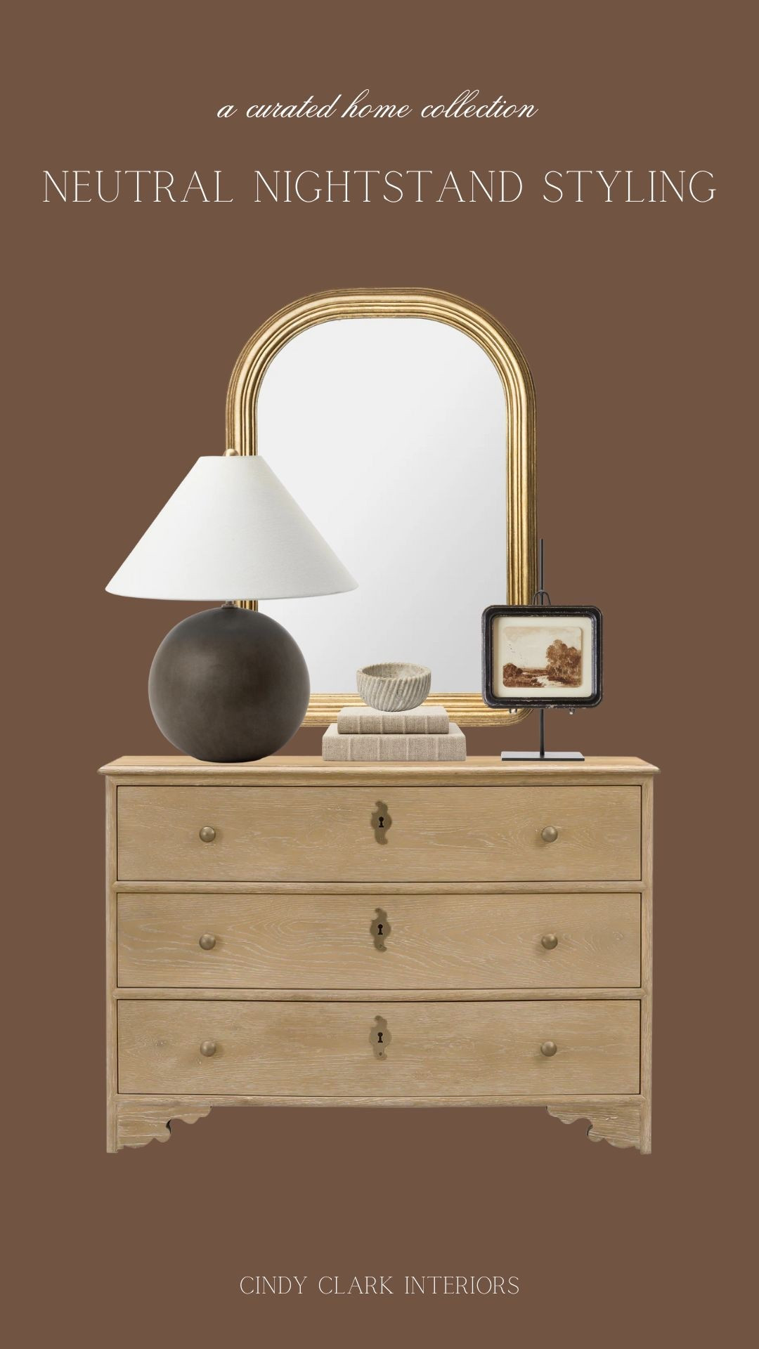 I love a cozy bedside moment! If the space allows, I love using a larger chest or small dresser for functional storage. It's the perfect way to store all your nighttime essentials in addition to extra bedding, books, etc. The vintage inspired finish of this chest pairs effortlessly with this dark textured table lamp. Adding layers through books, mixed materials, and art creates dimension, too. 

#LTKHome #LTKSaleAlert