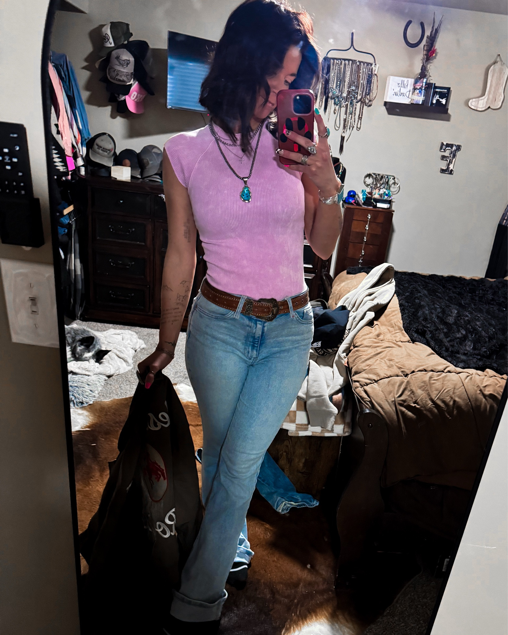 Simple outfit 🩷

Hat from @two_hearts_printing on insta 

#LTKgrwm #LTKootd #LTKdayinmylife