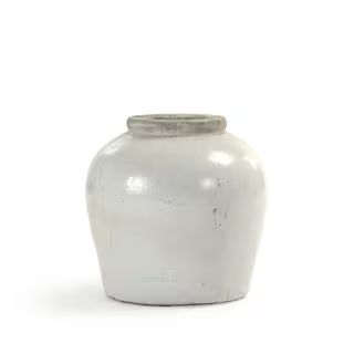 Zentique Terracotta Glazed Small Decorative Vase-4869S A25A - The Home Depot | The Home Depot