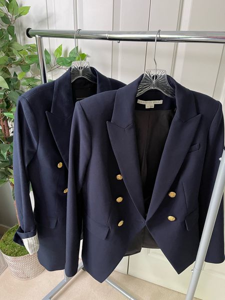 A navy blue blazer is the essence of timeless Classic style.
There my two favorites.
Banana Republic Captains blazer
Veronica Beard Miller Dicky blazer

#LTKover40 #LTKstyletip #LTKworkwear
