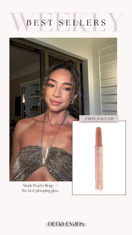 Weekly best seller! Wearing shade peachy beige in Tarte juicy lip plump 


Tarte favorites 
Makeup favorites 
Vacation makeup 
Beach makeup 
Everyday makeup 

#LTKfindsunder100 #LTKbeauty
