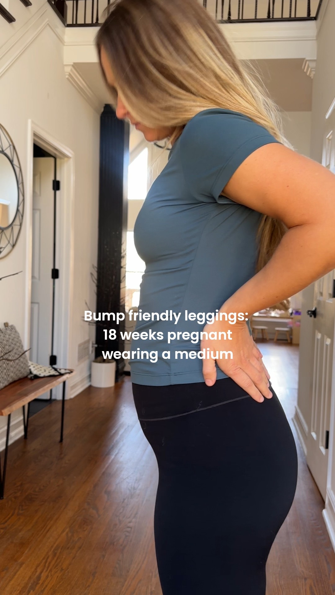 Obsessed with these leggings from Old Navy! I’m 18 weeks pregnant and wearing a medium! Perfect for working out or everyday wear! Soft but stays put! Perfectly high waisted!! On sale right now for $23!!

#LTKfitnessgoals #LTKmorningroutine #LTKBump