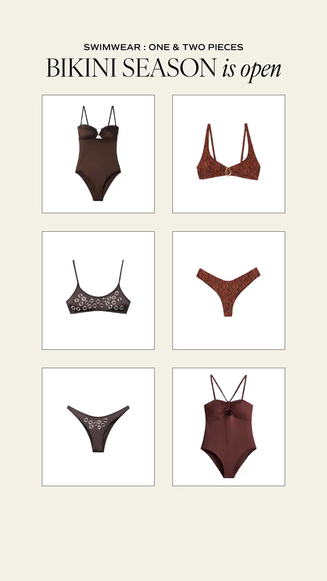 bikini season is open !! my selection 

publicité.

#LTKswimwear #LTKsummer #LTKeurope