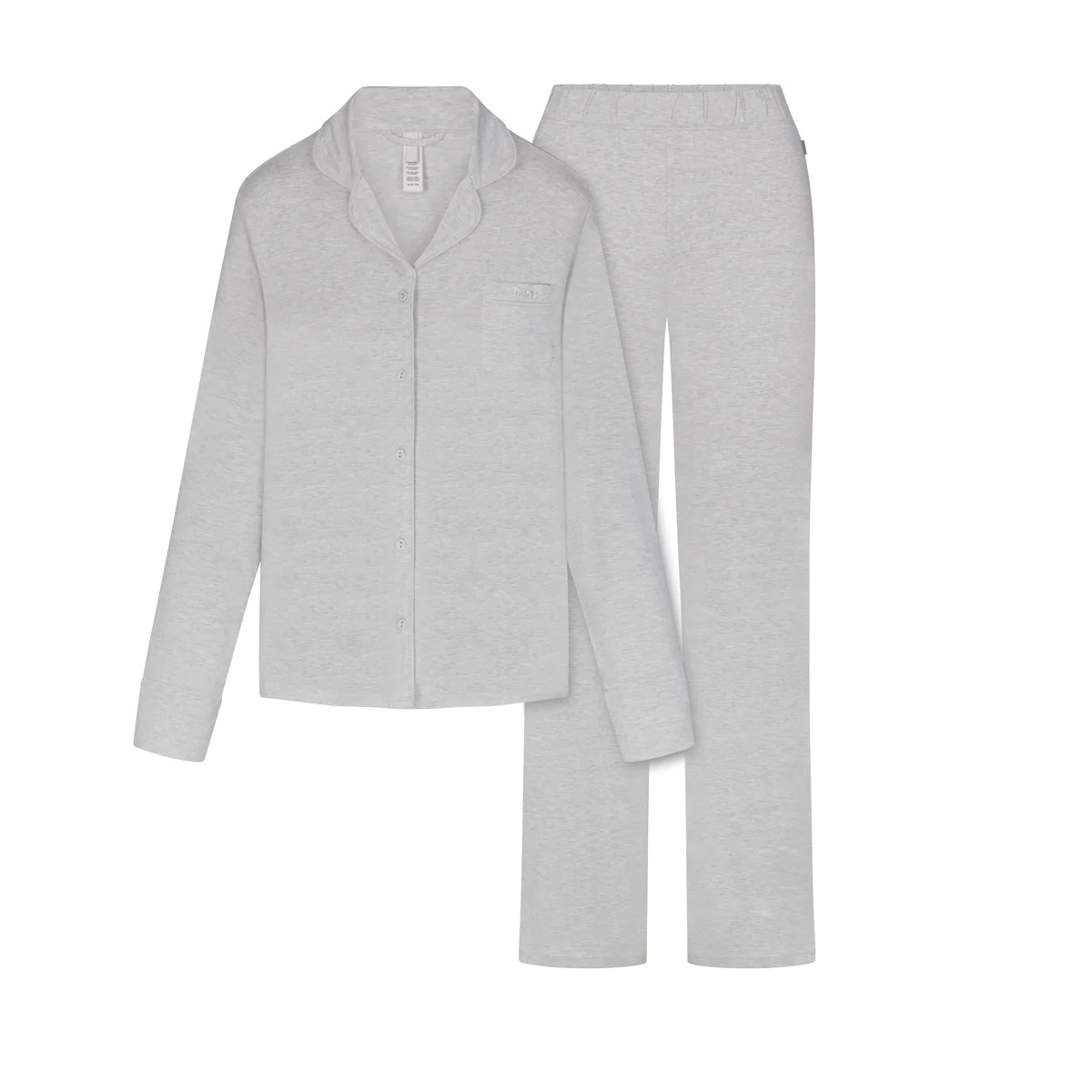LONG SLEEVE BUTTON UP SLEEP SET | SKIMS (US)