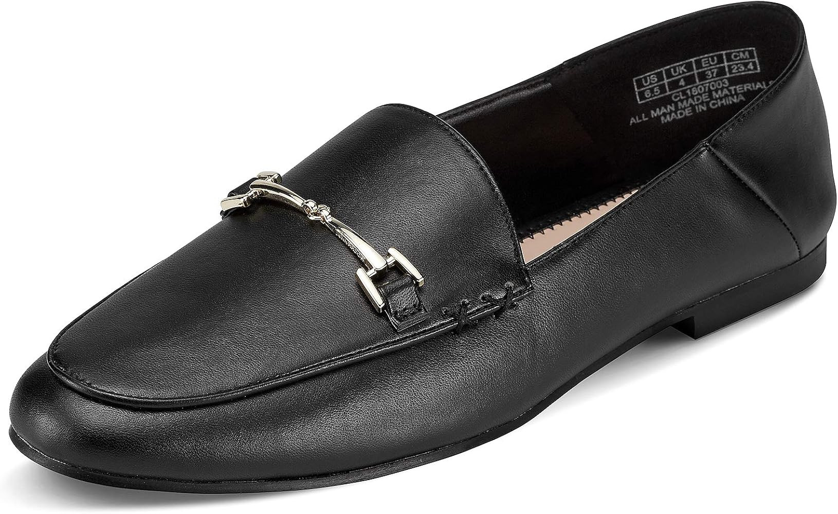 JENN ARDOR Loafers for Women Flats Shoes Womens Penny Loafers Slip On Pointed Toe Comfortable Off... | Amazon (US)