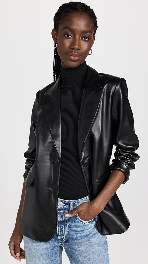 Better Than Leather Blazer | Shopbop