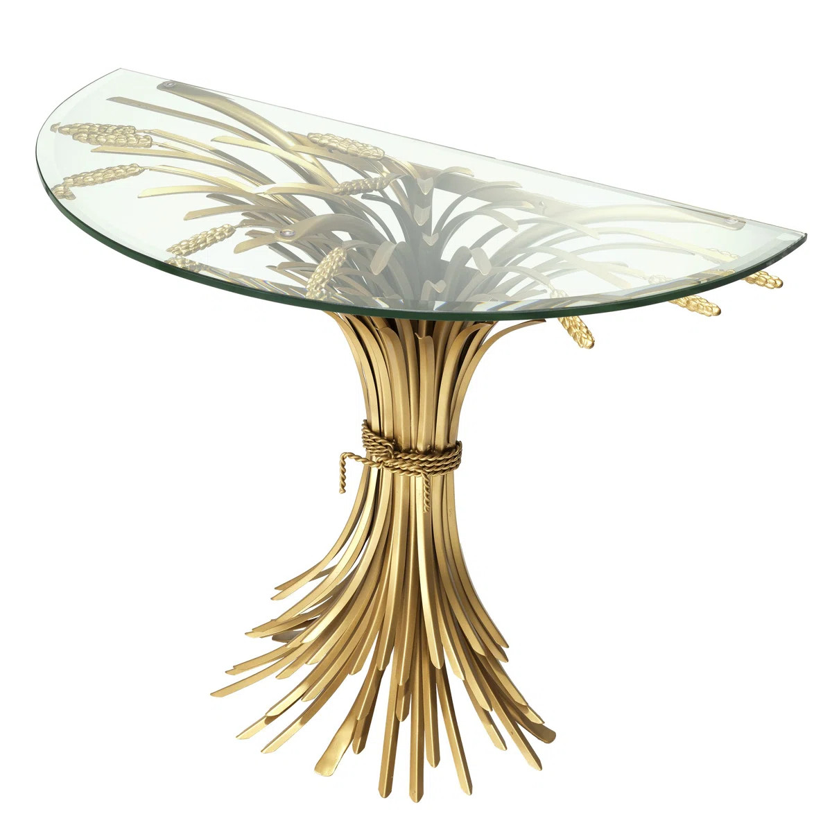 Bonheur 35'' Glass Top Console Table | Wayfair North America