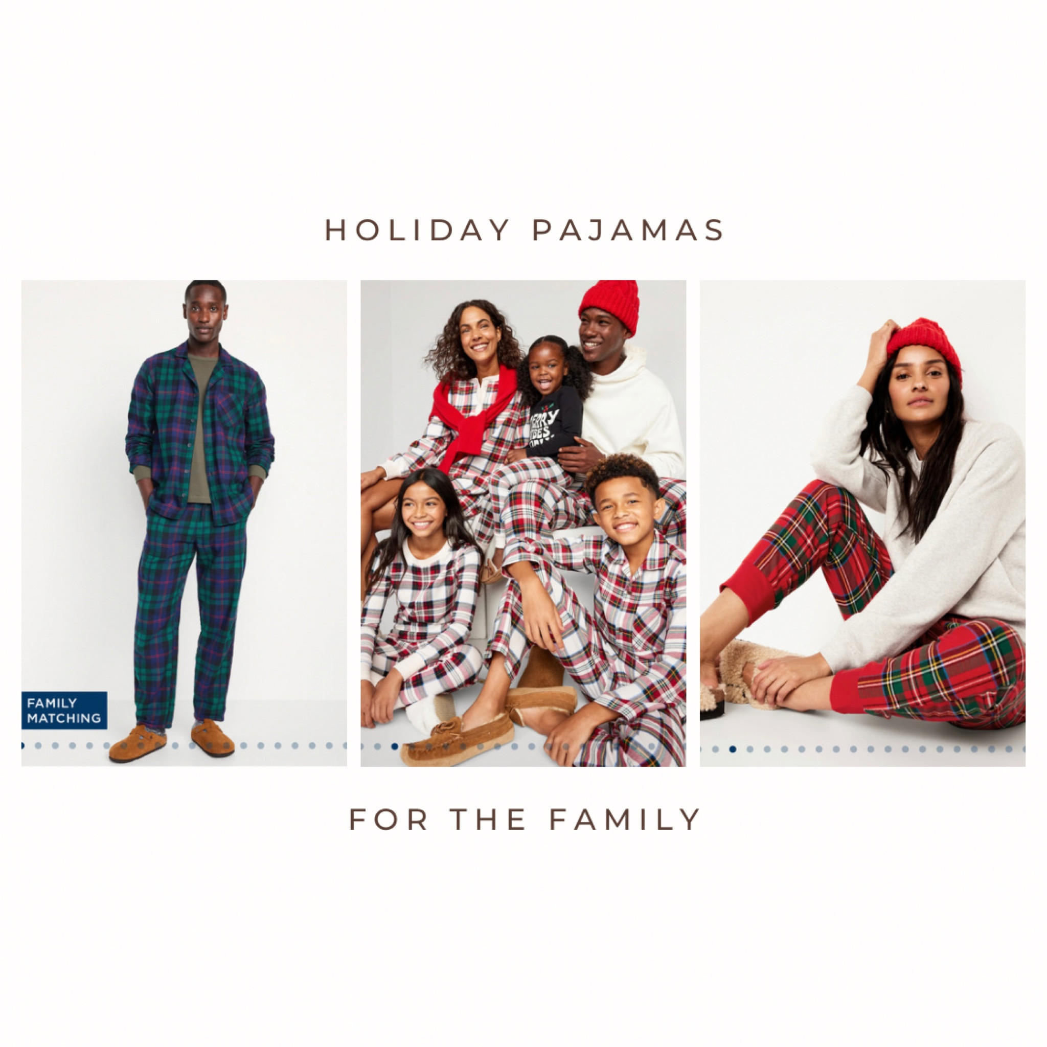 Holiday Pajamas for the Family 

#LTKHoliday #LTKsalealert #LTKGiftGuide