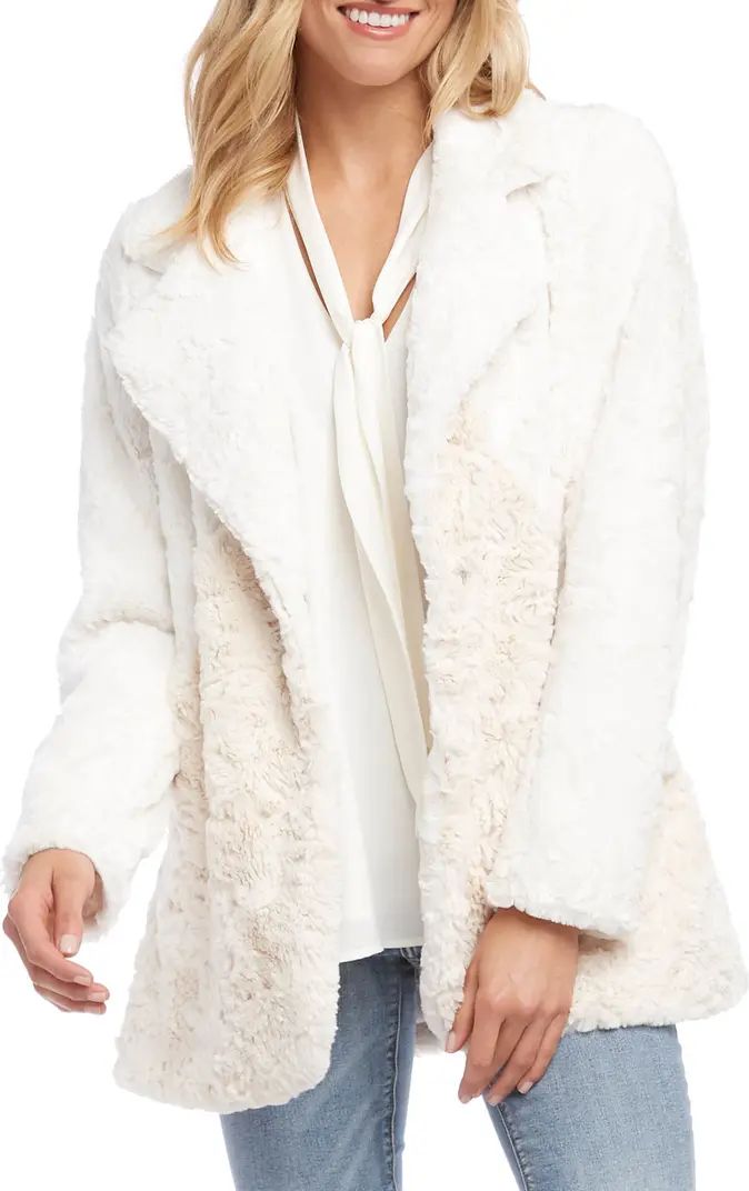 Karen Kane Faux Fur Jacket | Nordstrom | Nordstrom