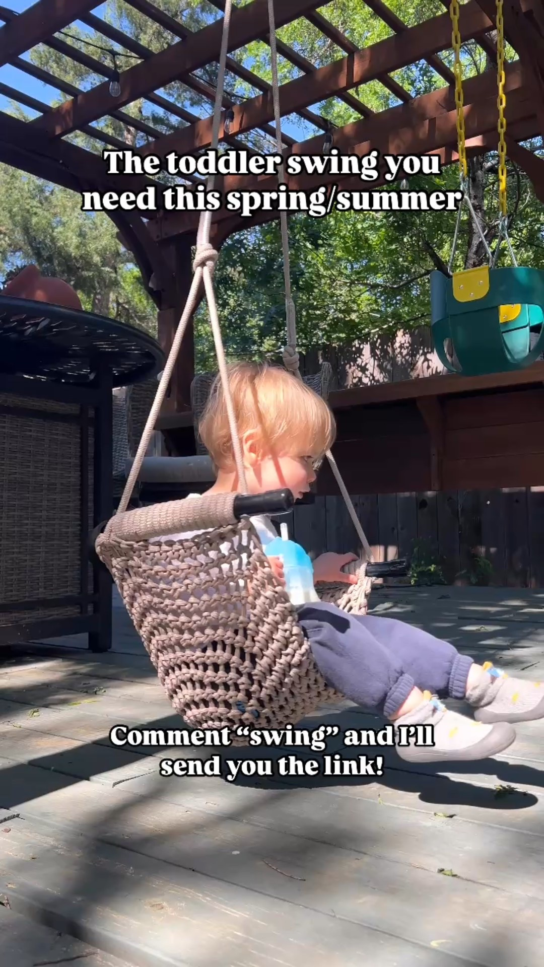 Toddler swing!

#LTKFamily #LTKKids #LTKBaby