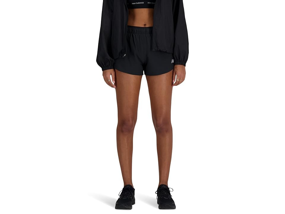 New Balance New Balance Women's RC Short 3 Women's Shorts Black: SM 3 | Zappos.com