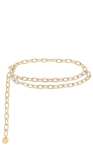 B-Low the Belt Maisie Chain Belt in Metallic Gold. | Revolve Clothing (Global)