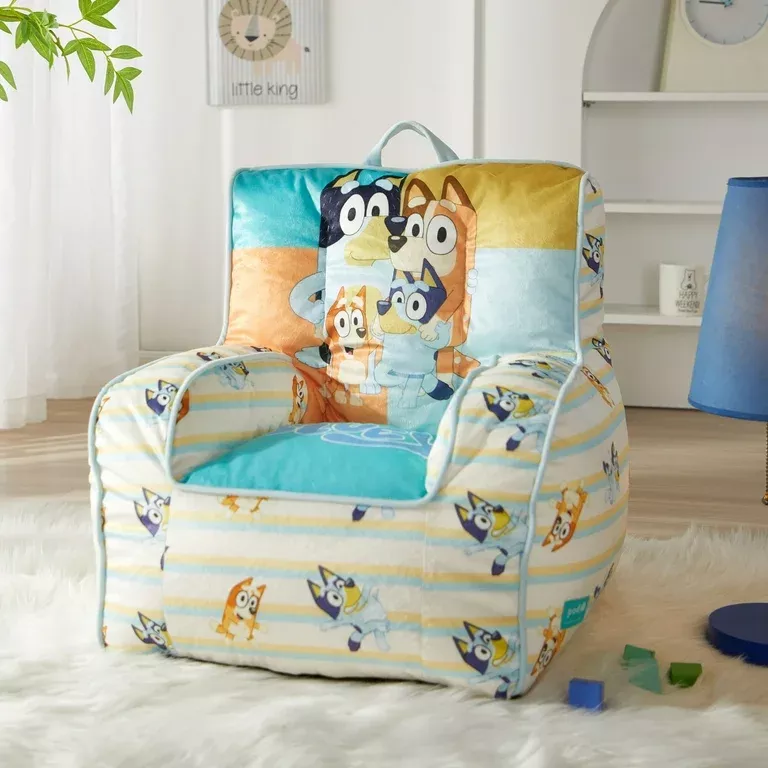 Bluey Square Beanbag Chair Blue curated on LTK