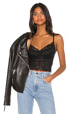 Cosabella Shortie Crop Cami in Black from Revolve.com | Revolve Clothing (Global)