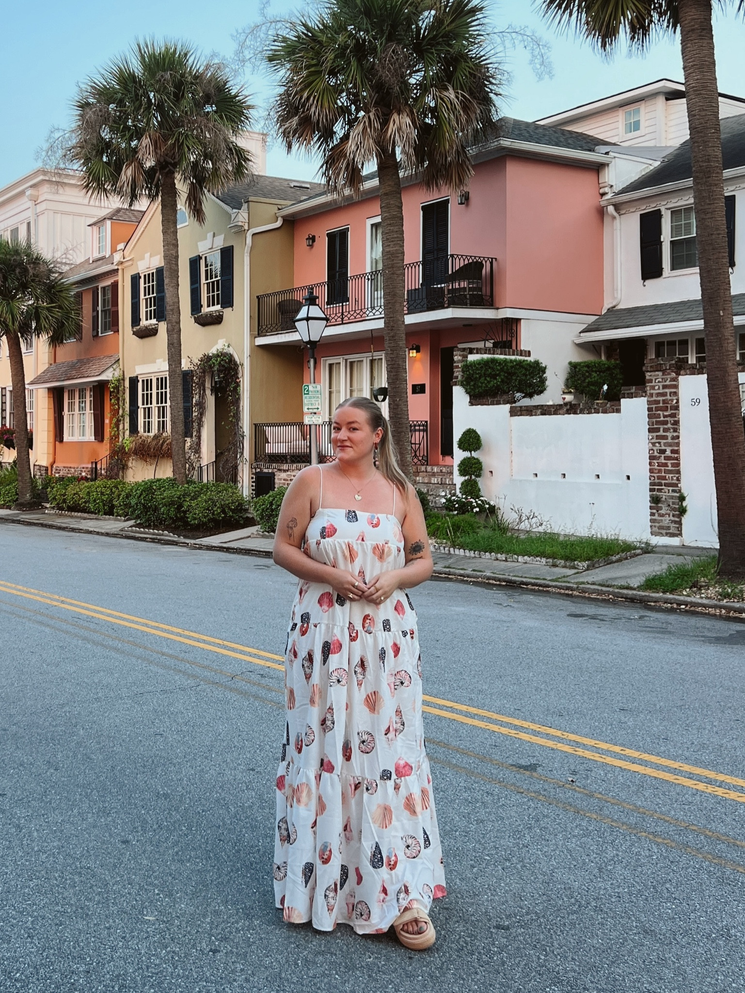 patterned maxi dress, raffia platform sandals, Steve Madden sandals, summer style, summer sundresses, midsize style

#LTKMidsize #LTKStyleTip #LTKFindsUnder100