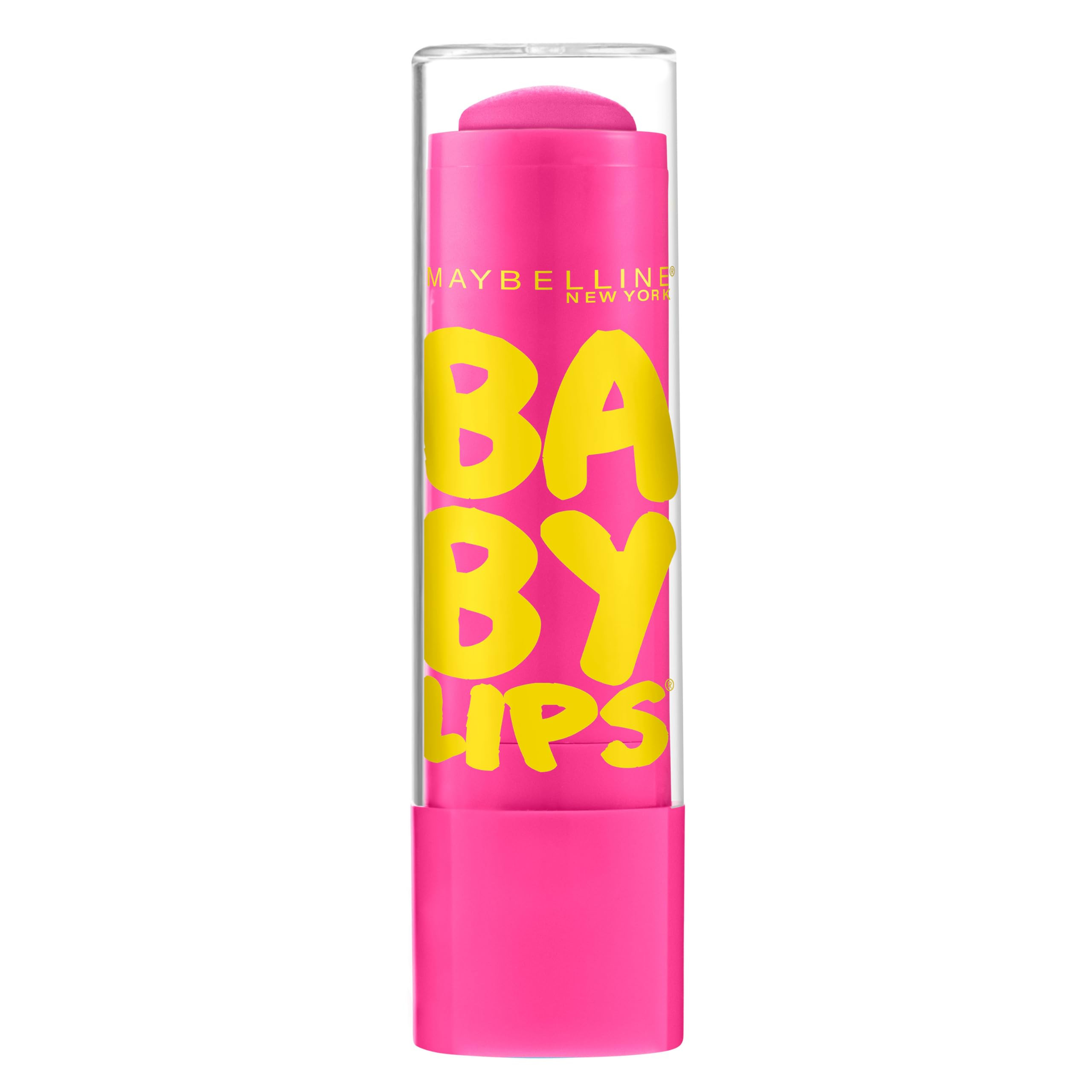 Maybelline New York Baby Lips Moisturizing Lip Balm, Pink Punch, 0.15 oz. | Amazon (US)